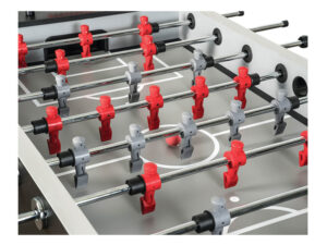 Top viw of the Bolt Foosball table