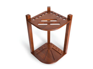 corner cue rack