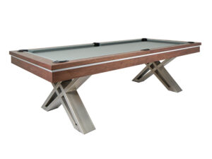 Pierce billiard table in walnut