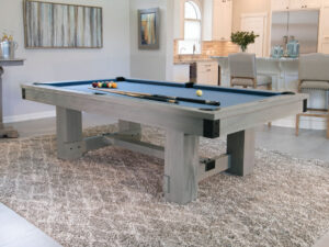 Silveton billiard table room setting