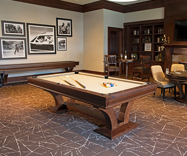 billiard table collection for game room