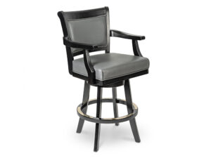 Bar stool with vinyl