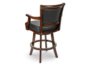 Bar stool with vinyl