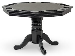 Black Poker Table