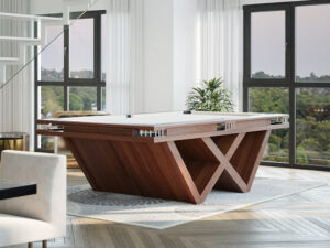 Wilson billiard table in living room